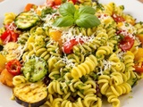 J’ai goûté ces fusilli au pesto & légumes grillés : explosion de couleurs garanties