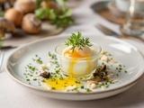 Œuf cocotte au siphon : un plat chic et aérien comme chez les grands chefs