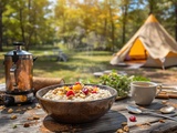 Porridge gourmand étoiles : petit-déj vacances camping en 3 min, l’astuce gain de temps