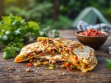 Quesadillas haricots fondants : snack nomade parfait pour vos vacances de camping