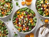 Salades composées idéales pour journées nuageuses
