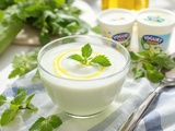 Soupe glacée concombre-yaourt : l’onctuosité anti-canicule