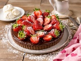 Tarte chocolat-fraises : le dessert ultra-gourmand qui fait fondre tout le monde