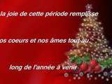 Joyeux noél à tous et toutes