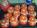 Tomate , poivrons farcies