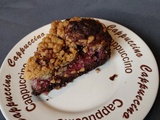 Crumbcake framboise-chocolat