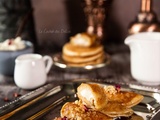 Atayef ou Qatayef frit : crêpes syriennes fourrées