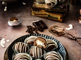 Boules fondantes au chocolat et noix de coco