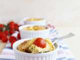 Clafoutis aux tomates cerises sans gluten