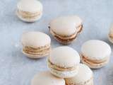 Macarons avec crème au caramel sans gluten