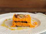 Millefeuille de cous cous et courgette sans gluten