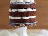 Naked cake aux myrtilles sans gluten