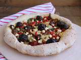 Pizza grecque sans gluten