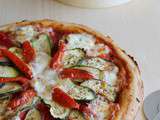 Pizza primavera sans gluten