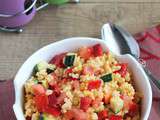 Salade de millet, sans gluten