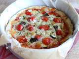 Tarte de pizza sans gluten