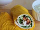 Veggie-wrap, mais sans gluten