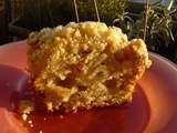 Cake crumble pommes poires