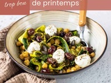10 salades repas printanières