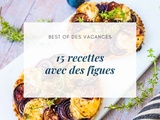 15 recettes avec des figues