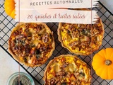 20 quiches et tartes salées d’automne