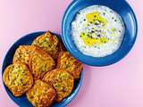 Beignets de courgettes ultralégers et tzatziki frais frais frais