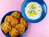 Beignets de courgettes ultralégers et tzatziki