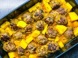 Boulettes de bœuf au citron et au céleri (Ottolenghi)