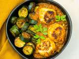 Boulettes de dinde aux olives et sauce tomate au four