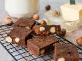 Brownies chocolat noisettes