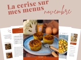 Cerise sur mes menus en novembre