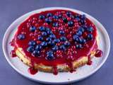 Cheesecake aux fruits rouges