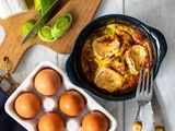 Flans poireaux-chèvre à l’aneth