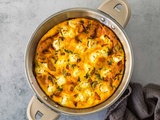 Frittata aux carottes, à la feta et au cumin