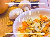 Menu de la semaine du 12 au 16 octobre