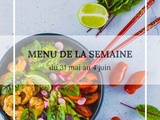 Menu de la semaine du 7 au 11 juin