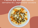 Menu semaine 40 / septembre-octobre