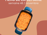 Menu semaine 48 / novembre