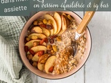 Petit déjeuner en version équilibrée et ig bas