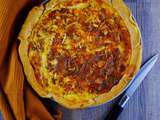 Quiche au chèvre et à l’origan