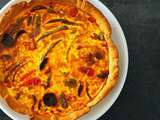 Quiche au chorizo et aux poivrons