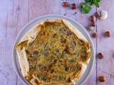 Quiche aux champignons et aux noisettes