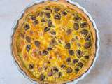 Quiche bacon champignons