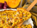 Quiche thon-butternut au curry