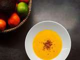 Velouté de butternut et chorizo super gourmand