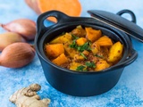 Vindaloo de patates douces et de pommes de terre (Ottolenghi)