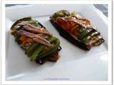 Aubergine comme une tartine