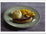 Boudin blanc aux deux pommes