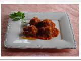 Boulettes de viande sauce tomate