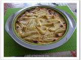 Clafoutis a la rhubarbe